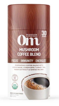 OM Mushroom Coffee Blend | Vitacost.com/blog