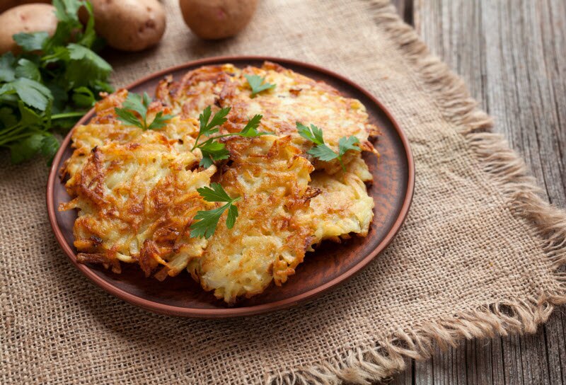 Oven-Baked Latkes Recipe | Vitacost.com/blog