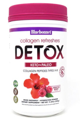 Bluebonnet Nutrition Collagen Refreshers Detox Hydrolyzed Powder Hibiscus Berry | Vitacost.com/blog