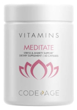 Codeage Meditate Vitamins - Stress Support and Anxiety Relief Supplement | Vitacost.com/blog