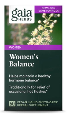 Gaia Herbs Women's Balance -- 60 Vegetarian Liquid Phyto-Caps | Vitacost.com/blog