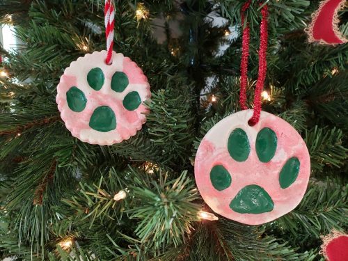 Salt Dough Paw Print Ornament | Vitacost Blog