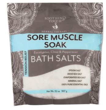 Soothing Touch Sore Muscle Soak Bath Salts Soothing Touch Sore Muscle Soak Bath Salts | Vitacost.com/Blog