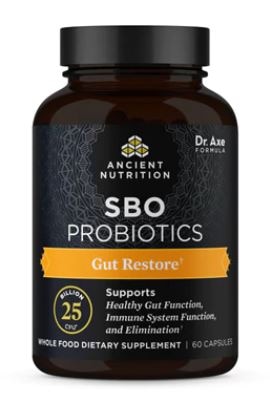 Ancient Nutrition SBO Probiotics Gut Restore | Vitacost.com/Blog