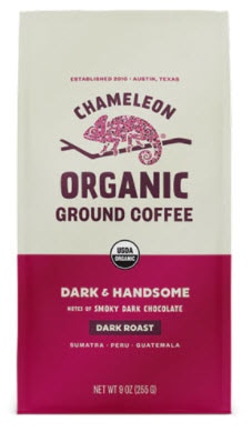 Chameleon Dark & Handsome Organic Roast Ground Coffee | Vitacost.com/blog