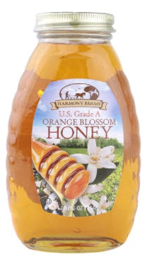 Harmony Farms Orange Blossom Honey | Vitacost.com