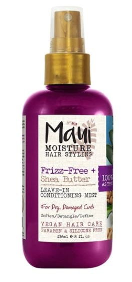 Maui Moisture Frizz-Free Shea Butter Leave-In Conditioning Mist | Vitacost.com/Blog