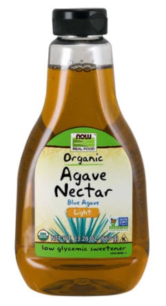 NOW Real Food Organic Agave Nectar Blue Agave Light | Vitacost.com/blog