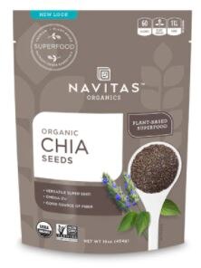 Navitas Organics Chia Seeds Navitas Organics Chia Seeds | Vitacost.com/Blog