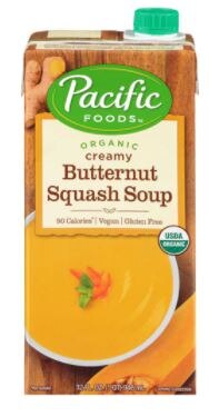 Pacific Foods Organic Creamy Butternut Squash Soup Pacific Foods Organic Creamy Butternut Squash Soup | Vitacost.com/Blog