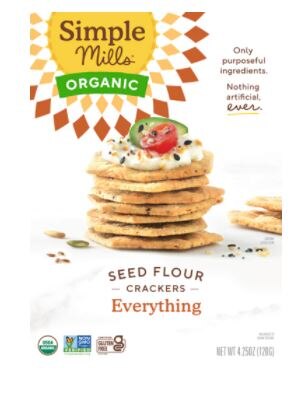 Simple Mills Organic Everything Seed Flour Crackers Simple Mills Organic Everything Seed Flour Crackers | Vitacost.com/Blog
