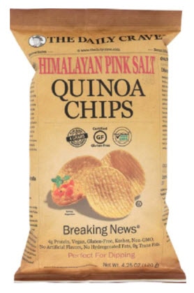 The Daily Crave Quinoa Chips Himalayan Pink Salt | Vitacost.com/blog