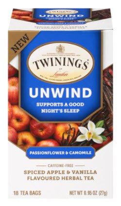 Twinings of London Herbal Tea Unwind | Vitacost.com/blog