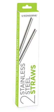 U Konserve Stainless Steel Mini Straws | Vitacost.com/blog