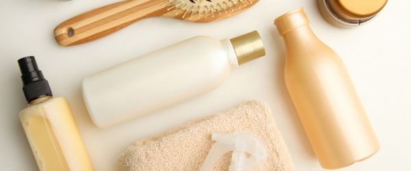 A Slew of Gold, White and Wooden Hair Care Products Represent Supporting Black Owned Skincare | Vitacost.com/Blog