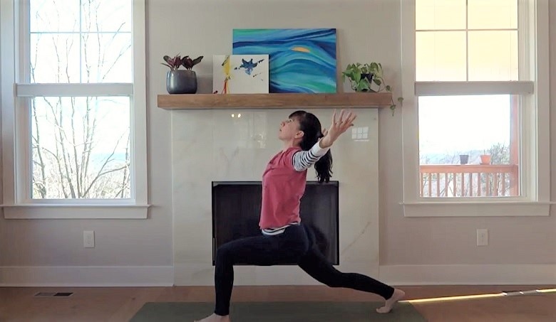 Woman Practicing Heart-Opening Yoga Pose to Welcome New Beginnings | Vitacost.com/Blog