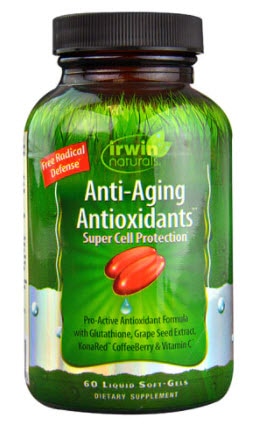 Irwin Naturals Anti-Aging Antioxidants | Vitacost.com/blog