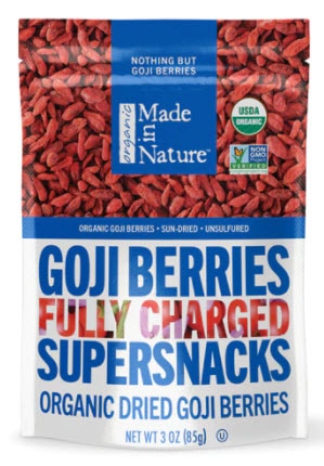 Made In Nature Goji Berries Supersnacks | Vitacost.com/blog