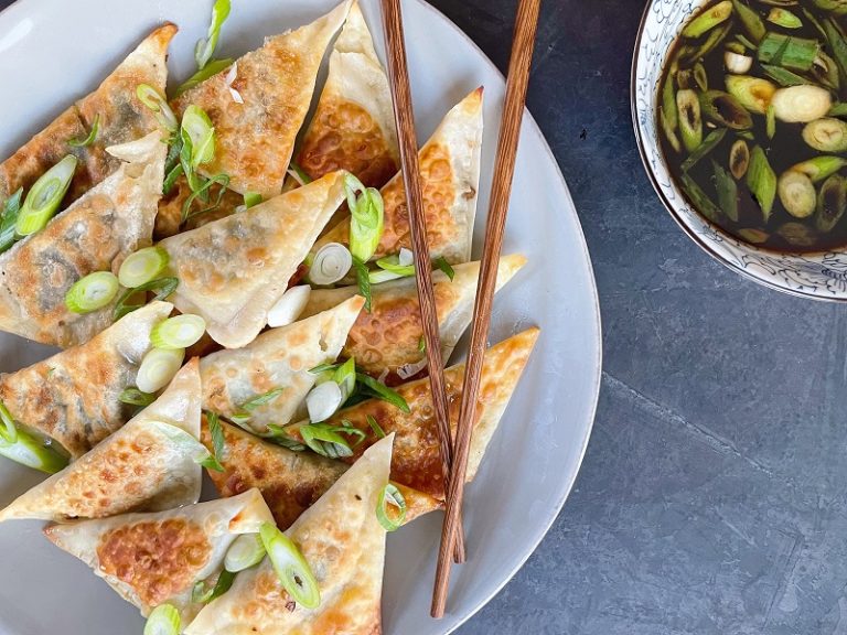 MushroomChive Vegan Dumplings Recipe Vitacost Blog