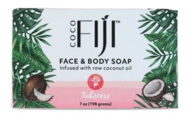 Organic Fiji Face and Body Coconut Oil Bar Soap | Vitacost.com/Blog
