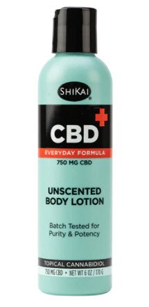 Shikai CBD Body Lotion Everday Formula Unscented | Vitacost.com/blog