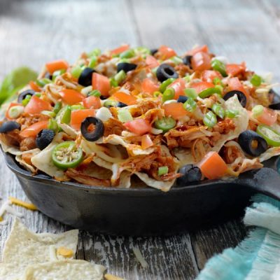 Jackfruit Vegetarian Nachos in Skillet | Vitacost.com/blog