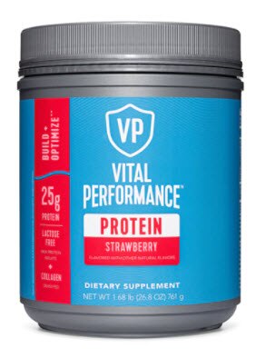 Vital Proteins Vital Performance Protein Powder Strawberry | Vitacost.com/blog