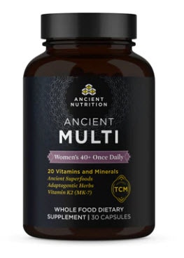 Ancient Nutrition Multi Women's 40+ Once Daily | Vitacost.com/blog