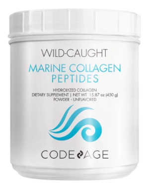 Codeage Marine Collagen Powder - Wild Caught Hydrolyzed Fish Collagen Peptides Type 1 & 3 | Vitacost.com/blog