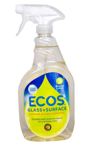ECOS Glass + Surface Spray Cleaner } Vitacost.com/blog