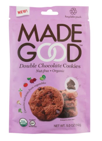 MadeGood Organic Cookies Double Chocolate | Vitacost.com/blog