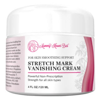 Mommy Knows Best Stretch Mark Vanishing Cream | Vitacost.com/blog