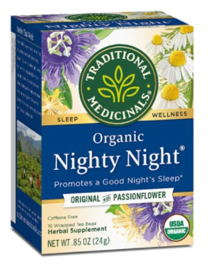 Traditional Medicinals Organic Nighty Night | Vitacost.com/blog