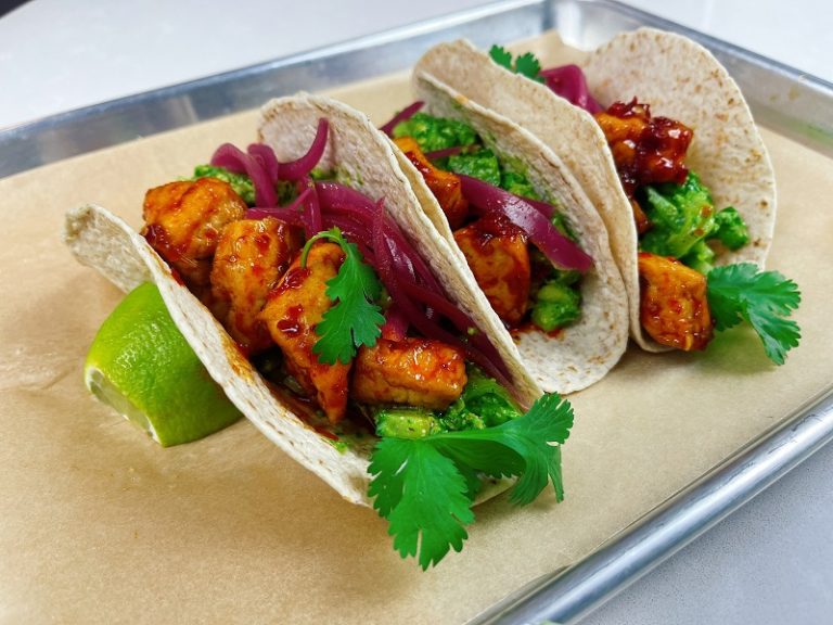 VeggieLoaded Green Goddess Tofu Tacos Vitacost Blog