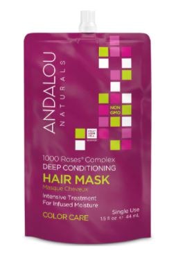 Andalou Naturals Color Care 1000 Roses Deep Conditioning Hair Mask | Vitacost.com/Blog
