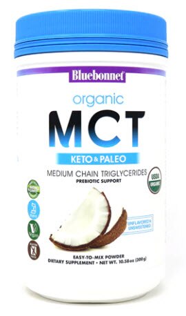 Bluebonnet Nutrition Organic MCT Powder Unflavored Bluebonnet Nutrition Organic MCT Powder Unflavored | Vitacost.com/blog