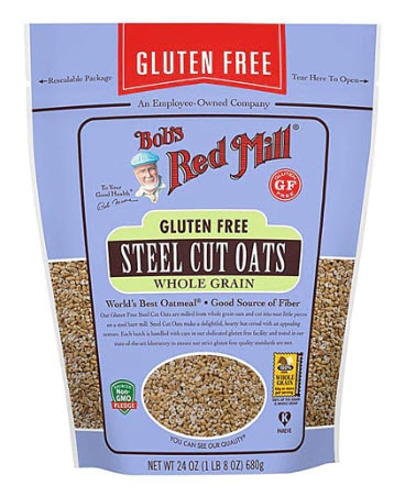 Bob's Red Mill Steel Cut Oats Gluten Free | Vitacost.com/blog