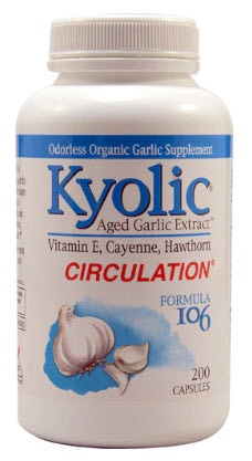 Kyolic Aged Garlic Extract | Vitacost.com/blog