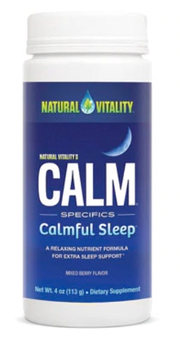 Natural Vitality Calm Sleep Supplement Drink Mixed Berry | Vitacost.com/blog