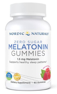Nordic Naturals Zero Sugar Melatonin Gummies Raspberry | Vitacost.com/blog