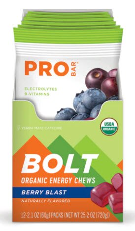ProBar Bolt Organic Energy Chews χωρίς γλουτένη Berry Blast ProBar Bolt Organic Energy Chews χωρίς γλουτένη Berry Blast | Vitacost.com/blog