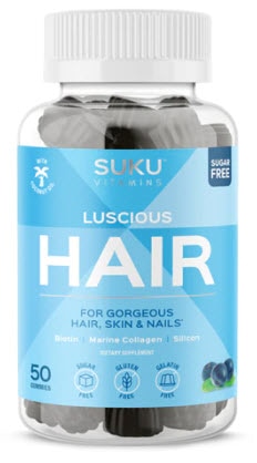SUKU Vitamins Luscious Hair | Vitacost.com/blog