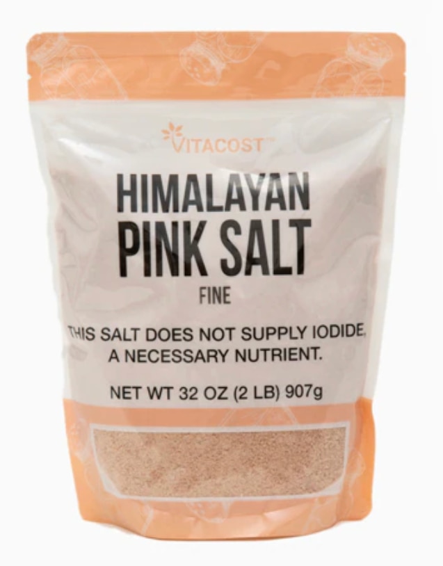Vitacost Himalayan Pink Salt | Vitacost.com/Blog