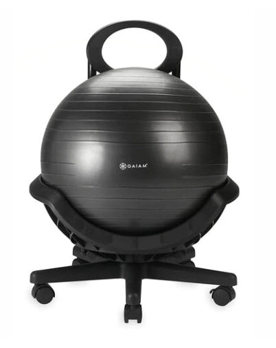 Gaiam Balance Ball Chair | Vitacost.com/blog