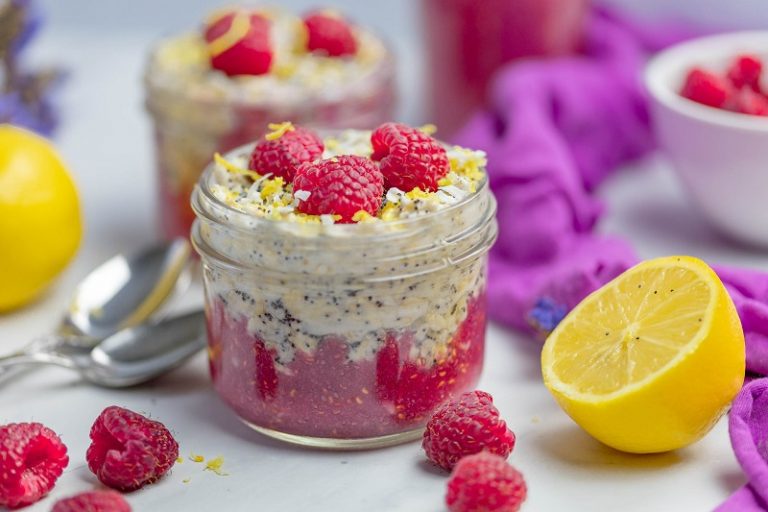 Lemon Poppy Seed Overnight Oats Vitacost Blog