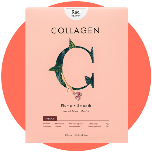 Rael Beauty Collagen Facial Sheet Masks | Vitacost.com/Blog