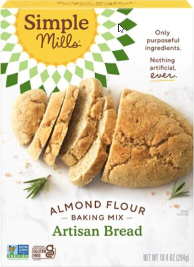 Simple Mills Artisan Bread Mix | Vitacost.com/blog
