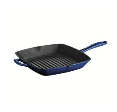 Tramontina Gourmet Cast Iron Grill Pan - Gradated Cobalt | Vitacost.com/Blog