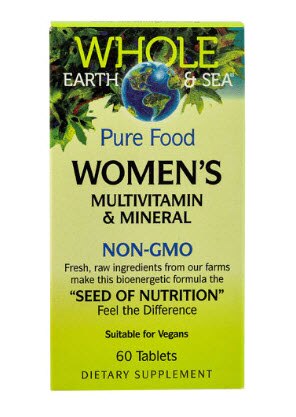Natural Factors Whole Earth & Sea® Women's Multivitamin & Mineral | Vitacost.com/blog
