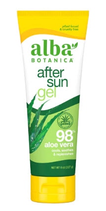 Alba Botanica After Sun Gel Aloe Vera | Vitacost.com/blog